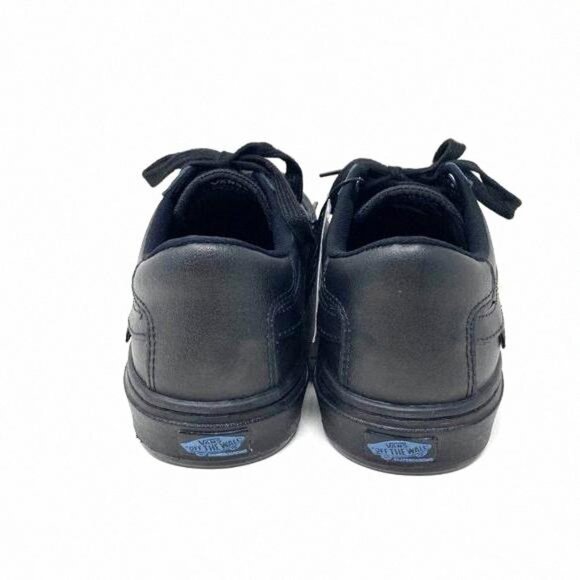 💖MEGA SALE💖Vans Berle Skateboarding Casual Women Black VN0A5JIJ9BK Leather - Picture 8 of 10